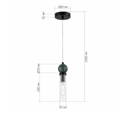 Подвесной светильник ST-Luce MEDEA 12 Вт LED SL1244.403.01