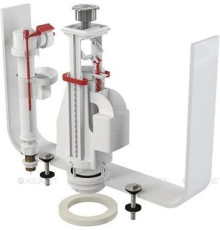 Выпускной комплект AlcaPlast SA08ASK 1/2 с двойной кнопкой SA08ASK 1/2 CHROM