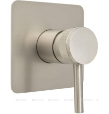 Смеситель встраиваемый для душа Allen Brau Priority X1 1 выход брашированный никель 5.31012-BN