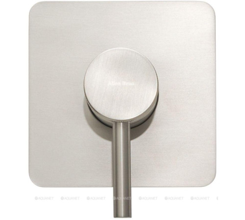 Смеситель встраиваемый для душа Allen Brau Priority X1 1 выход брашированный никель 5.31012-BN