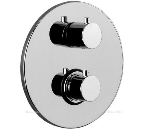 Смеситель встраиваемый термостатический для душа Paffoni Light на 3 выхода хром LIQ019CR