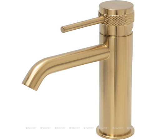 Смеситель для раковины Allen Brau Priority 3.0 излив 125 мм браш. золото 5.31A01-GB