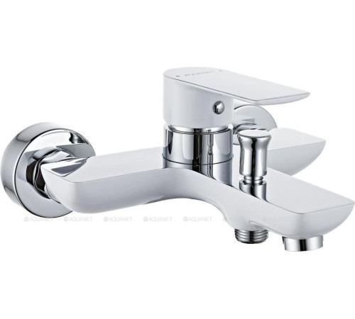 Смеситель для ванны Aquanet Arctic хром/белый AF520-20СW