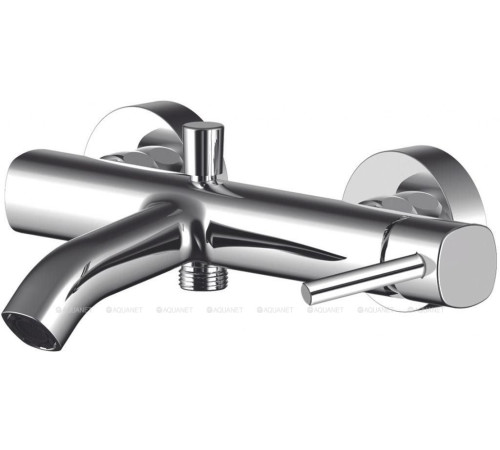 Смеситель для ванны Aquanet Minima короткий излив хром AF130-20C