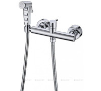 Смеситель с гигиеническим душем Bravat хром D9140CP-RUS