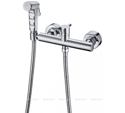 Смеситель с гигиеническим душем Bravat хром D9140CP-RUS