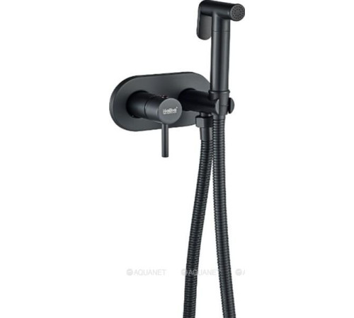 Смеситель с гигиеническим душем Haiba HB5515-7 черный HB5515-7