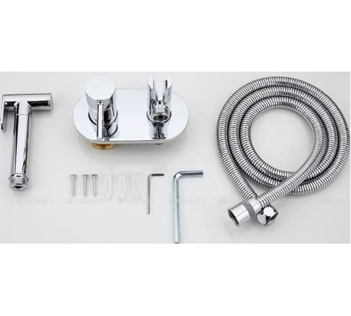 Смеситель с гигиеническим душем Haiba HB5515 хром HB5515