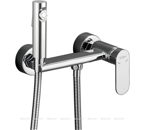 Смеситель с гигиеническим душем встраиваемый Haiba HB5516 хром HB5516