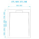 Душевой поддон RGW Stone Tray STL MB 800x1200 мм черный мрамор 52212812-14