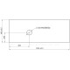 Столешница Allen Brau INFINITY 120 L графит структурированный 1.21015.GR-S