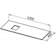 Столешница Allen Brau INFINITY 120 L графит структурированный 1.21015.GR-S