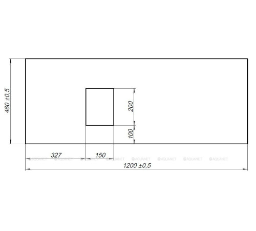 Столешница Allen Brau INFINITY 120 L графит структурированный 1.21015.GR-S