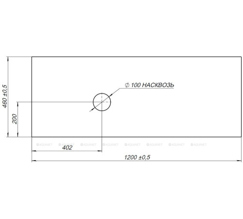 Столешница Allen Brau Infinity 120 L графит 1.21015.G