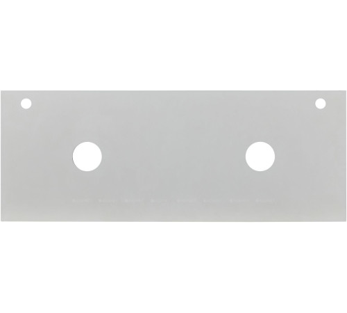 Столешница Aquanet Арт 120 с 2 отверстиями маренго 00313273