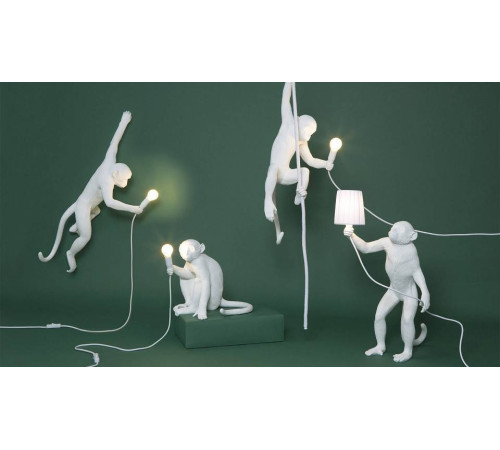 Лампа светодиодная Seletti Monkey Lamp E14 4Вт K R14880
