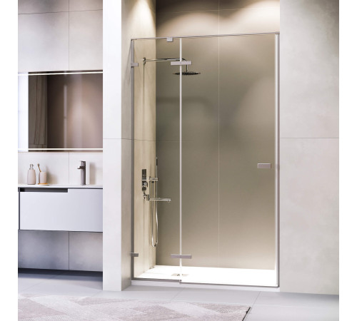 Душевая дверь RGW SV-004Gr 1000 мм стекло 8 мм графитовое хром 353200410-110