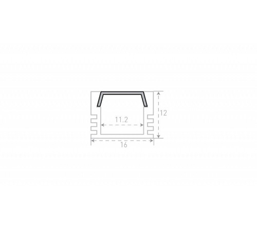 Короб накладной SWG SF SF-1612