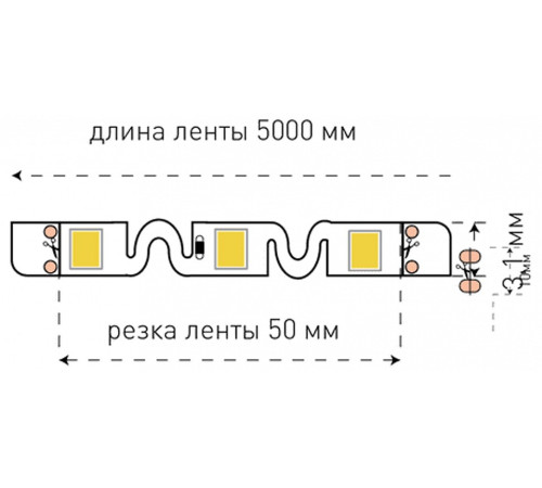 Лента светодиодная SWG SWG-FLEX SWGFLEX860-9-CW
