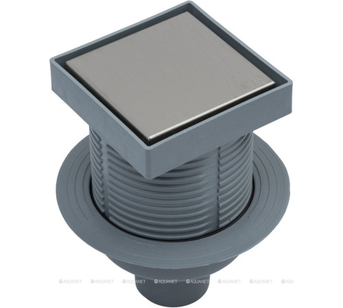 Трап точечный Logan L005-100-VERTICAL 100х100 мм вертикальный выпуск L005-100-VERTICAL