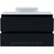 Тумба под раковину Allen Brau ACTIVITY 120 антрацит матовый/черный браш 1.34007.AM