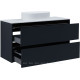 Тумба под раковину Allen Brau ACTIVITY 120 антрацит матовый/черный браш 1.34007.AM