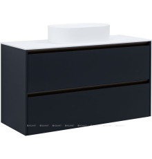 Тумба под раковину Allen Brau Activity 120 см антрацит матовый/олива браш 1.34015.AM