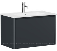 Тумба Allen Brau GRAVITY 80 см 1 ящик антрацит матовый 1.370013.AM