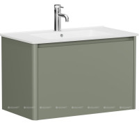 Тумба Allen Brau GRAVITY 80 см 1 ящик олива матовый 1.370013.CGM