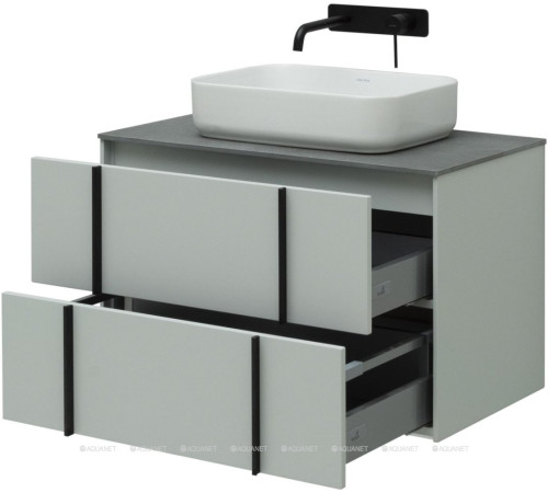 Тумба Allen Brau REALITY 81 см papyrus white matt 1.32005.PWM