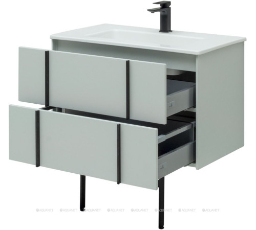 Тумба Allen Brau REALITY 81 см papyrus white matt 1.32005.PWM