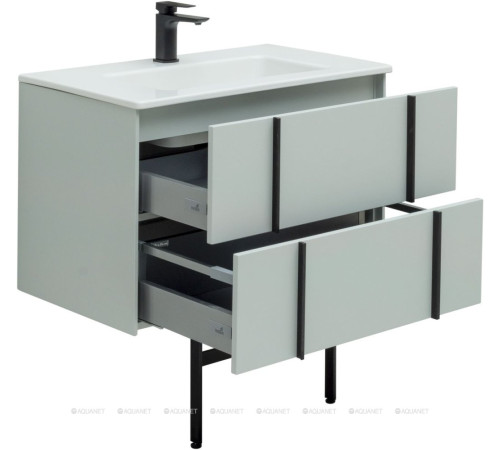 Тумба Allen Brau REALITY 81 см papyrus white matt 1.32005.PWM