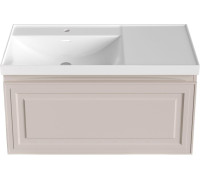 Тумба под раковину Aquanet Агата 100 1 ящик бежевый 00345489