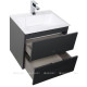 Тумба под раковину Aquanet Алвита 60 серый антрацит 00183991