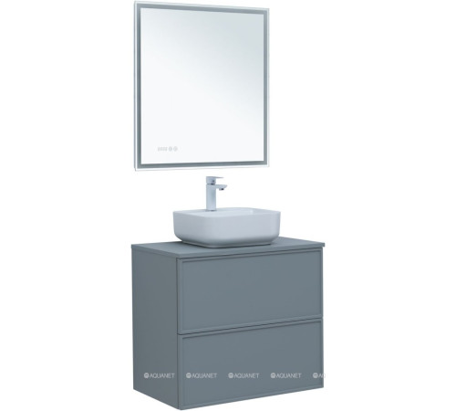 Тумба для раковины Aquanet Арт 75 мисти грин 00313275