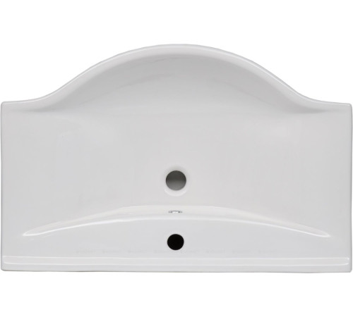 Тумба под раковину Aquanet Асти 75 без корзины белый, фасад черный 00178256