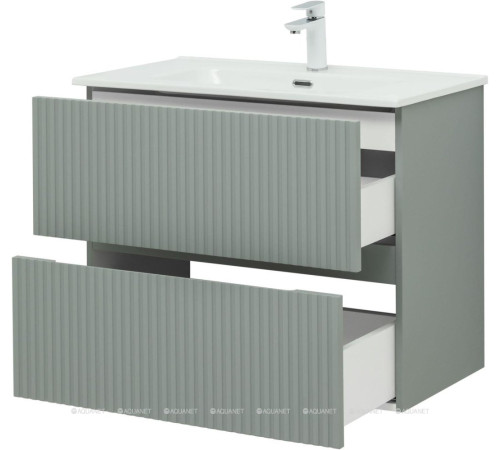 Тумба под раковину Aquanet Джейн 80 мисти грин 00313318