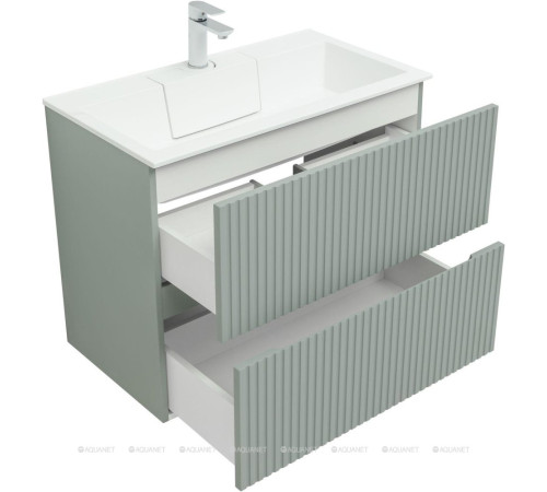 Тумба под раковину Aquanet Джейн 80 мисти грин 00313318
