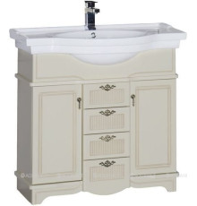 Тумба под раковину Aquanet Луис 90 бежевая 00176501