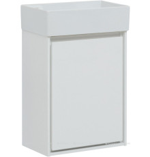 Тумба под раковину Aquanet Милан 45 белый глянец 00339962