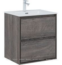 Тумба под раковину Aquanet Милан 60 дуб рошелье 00336372