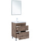 Тумба под раковину Aquanet Нота New 58 напольная 2 ящика дуб веллингтон табак 00344139