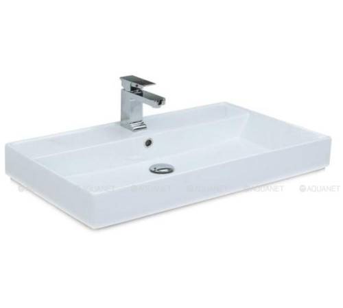 Тумба под раковину Aquanet Nova Lite 75 2 ящика дуб рошелье 00242273