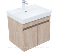 Тумба под раковину Aquanet Оптима 60 дуб светлый 00344803