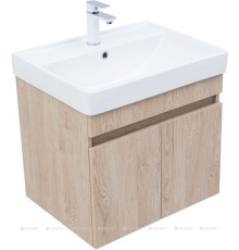 Тумба под раковину Aquanet Оптима 60 дуб светлый 00344803