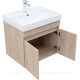 Тумба под раковину Aquanet Оптима 60 дуб светлый 00344803