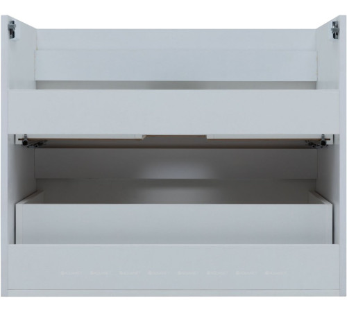 Тумба для ванной Aquanet Практика 80 2 ящика белый глянец 00347965