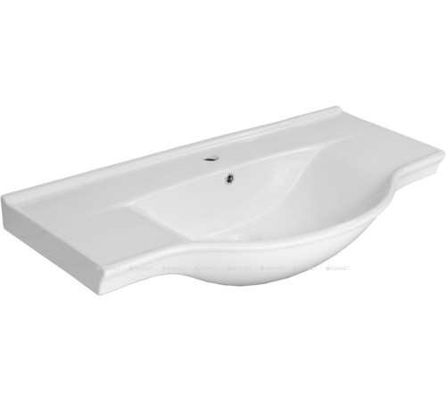 Тумба под раковину напольная Aquanet Сити 100 венге 00173235