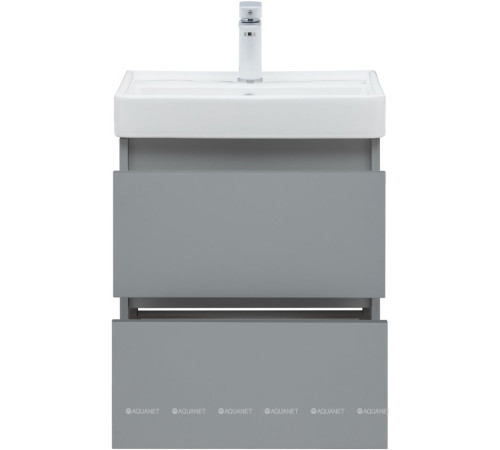 Тумба под раковину Aquanet Вега 2.0 50 2 ящика мисти грин 00337958