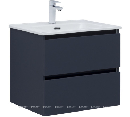Тумба под раковину Aquanet Вега 2.0 60 2 ящика маренго 00337947